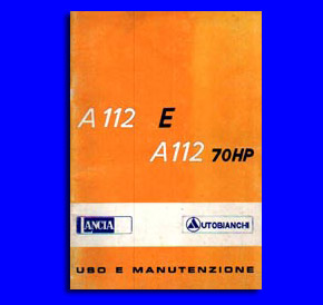 Uso e Manutenzione Autobianchi A112 1977